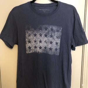 John Varvatos USA Navy Blue Short Sleeve T-Shirt